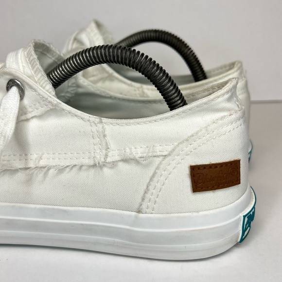 BLOWFISH Malibu Maxine FE Slip On Sneakers White Color Washed Recycled Canvas 10 - Picture 10 of 16